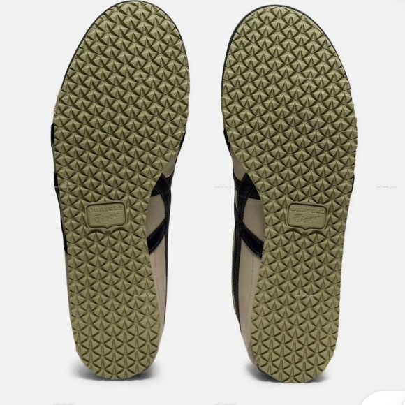 Onitsuka Tiger by Asics Beige and Black Athletic Shoes - Picture 3 of 7